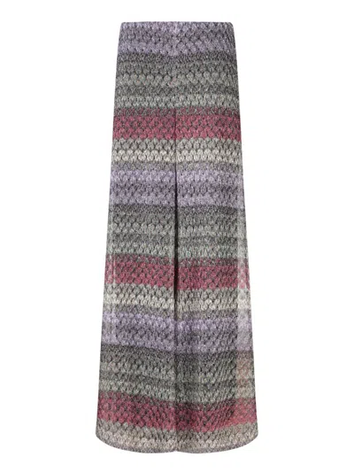 Missoni Trousers In Multicolor