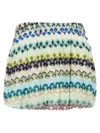 Missoni Lace Skirt Featuring Elastic Waistband In Multicolor