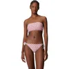 Missoni Mare Strapless Metallic Crochet-knit Bikini In Multi