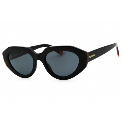 Missoni Ladies Black Cat Eye Sunglasses Mis0131s In ["black"]