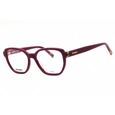 Missoni Ladies Black Round Eyeglass Frames Mis0134 In Brown