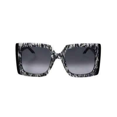 Missoni Ladies Black Square Sunglasses Mis-0089/s In Blue