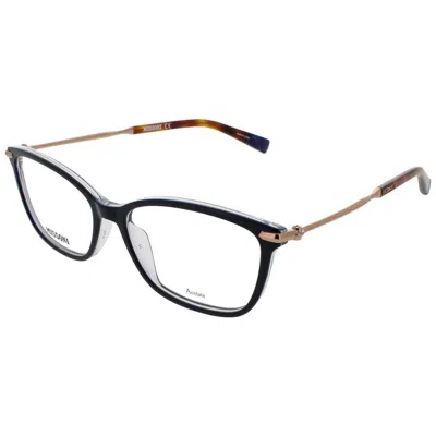 Missoni Ladies Blue Rectangular Eyeglass Frames Mis 0058