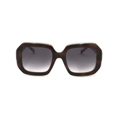 Missoni Ladies Brown Geometric Sunglasses Mis 0113/s