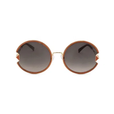 Missoni Ladies Brown Round Sunglasses Mis 0074/s