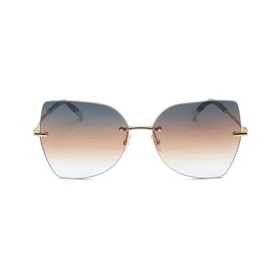 Missoni Ladies Gold Tone Butterfly Sunglasses Mis 0119/s
