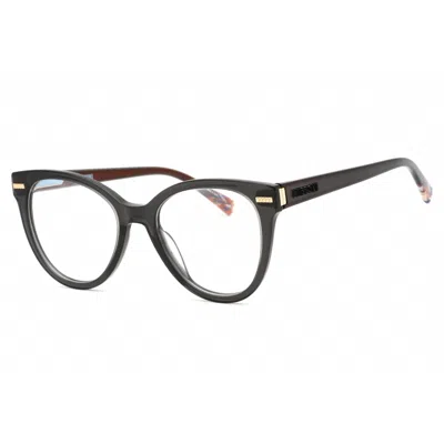 Missoni Ladies Grey Round Eyeglass Frames Mis0051