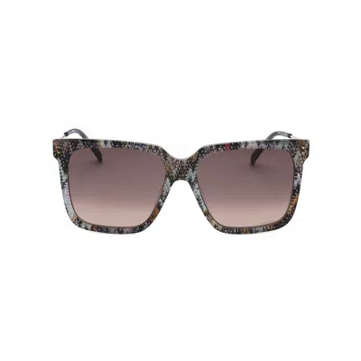 Missoni Ladies Multi-color Square Sunglasses Mis-0107/s