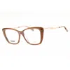 Missoni Ladies Pink Cat Eye Eyeglass Frames Mis0166g In Brown