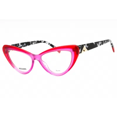 Missoni Ladies Red Cat Eye Eyeglass Frames Mis0172