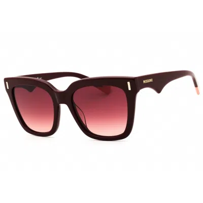 Missoni Ladies Red Rectangular Sunglasses Mis0206gs