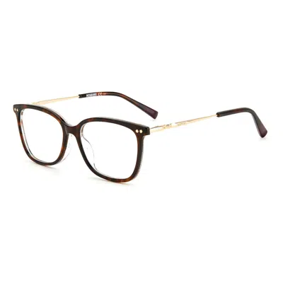 Missoni Ladies' Spectacle Frame  Mis-0085-086  53 Mm Gbby2 In Black