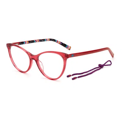 Missoni Ladies' Spectacle Frame  Mmi-0009-8cq  54 Mm Gbby2 In Red