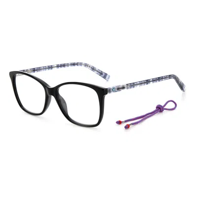 Missoni Ladies' Spectacle Frame  Mmi-0010-08a  54 Mm Gbby2 In Black