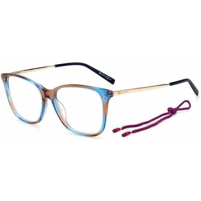 Missoni Ladies' Spectacle Frame  Mmi-0015-3lg  54 Mm Gbby2 In Blue