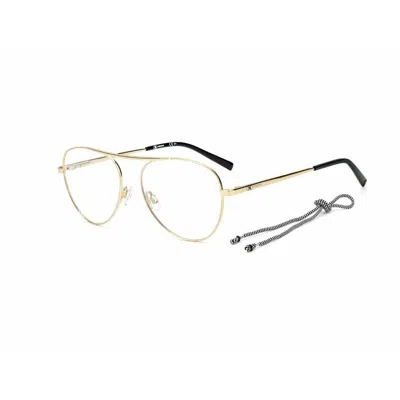 Missoni Ladies' Spectacle Frame  Mmi-0023-j5g  55 Mm Gbby2 In Gold
