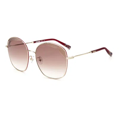 Missoni Ladies' Sunglasses  Mis-0014-s-6k3-ha  59 Mm Gbby2 In Brown