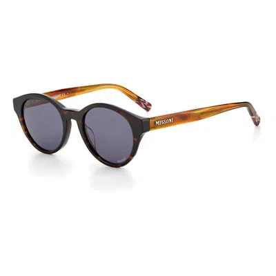 Missoni Ladies' Sunglasses  Mis-0030-s-2ok-ir  49 Mm Gbby2 In Black