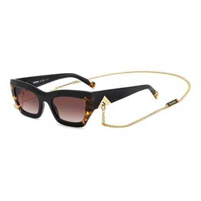 Missoni Ladies' Sunglasses  Mis 0151_s Gbby2 In Black