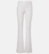 Missoni Zigzag-patterned Flared Trousers In White