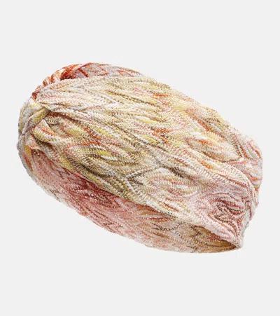 Missoni Lamé Head Wrap In Multi