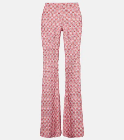 Missoni Lamé Lace Flared Pants