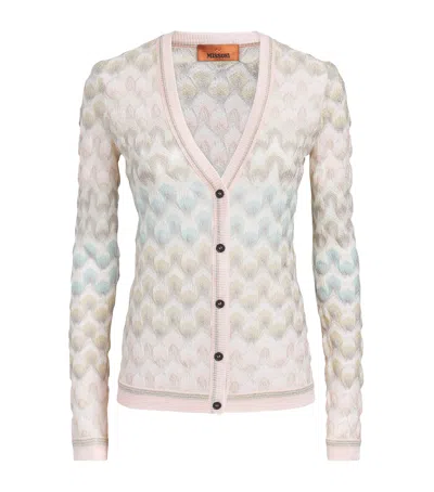 Missoni Lamé Lace Motif Cardigan