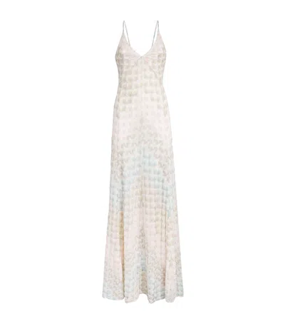 Missoni Lamé Lace Motif Maxi Dress