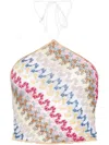 Missoni Zigzag-pattern Tank Top In Multicolour