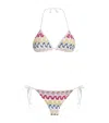 Missoni Zigzag-knit Bikini Set