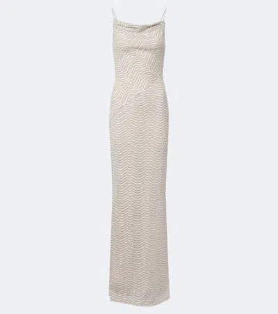 Missoni Lamé Maxi Dress In Multi