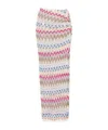 Missoni Knitted Lamé Midi Skirt In Multicolor