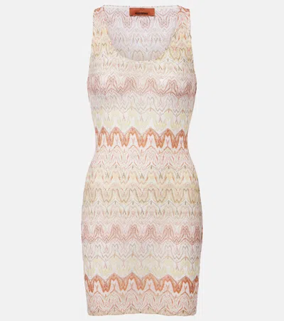 Missoni Lamé Minidress In Multi