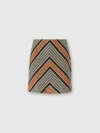 Missoni Herringbone Pattern Skirt In Multicoloured