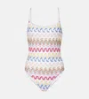 Missoni One-piece Swim Suit In Multi