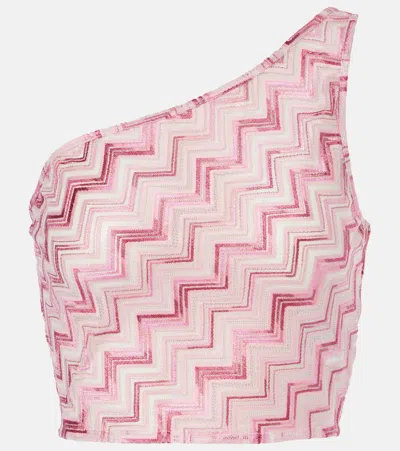 Missoni Lamé Top In Pink