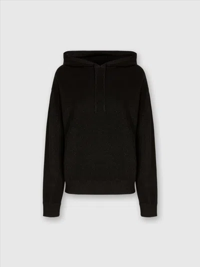Missoni Kapuzenpullover Aus Lamé-viskose In Black