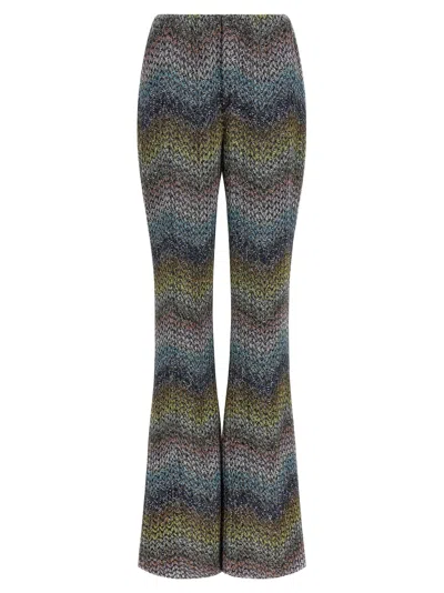 Missoni Lamé Viscose Pants In Multi
