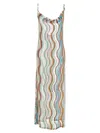 Missoni Zig-zag Halter Top In Chevron Resort Multicolor