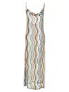 Missoni Zig-zag Halter Top In Chevron Resort Multicolor In Multicolor