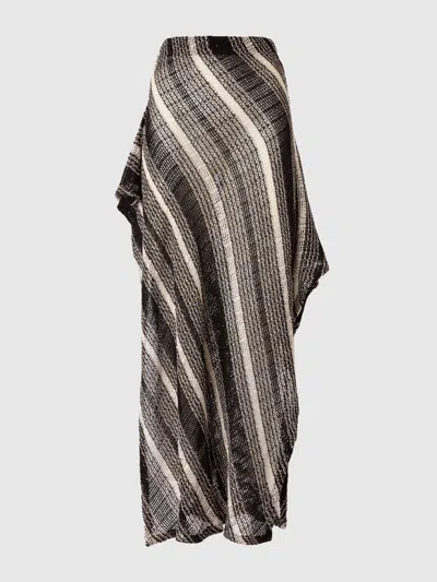 Missoni Langer Netzrock Mit Paillettenapplikation In Multi