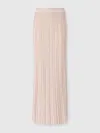 Missoni Sequin-embellished Maxi Skirt In Burgundy