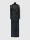 Missoni Sequin-embellishment High-neck Maxi Dress In Multi