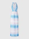 Missoni Langes Strandoutfit Mit Palazzo-hosen Aus Dégradé-spitze