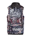 Missoni Graphic-print Knitted Vest In Black