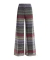 Missoni Wide Leg Casual Pants In Black