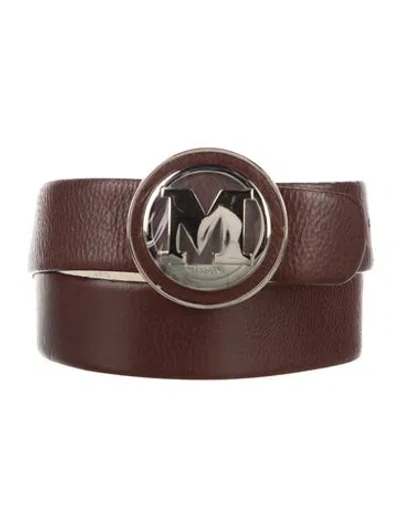 Pre-owned Missoni Leather Belt In Brown