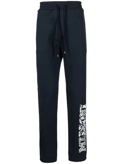 MISSONI LEG-LOGO TRACK PANTS