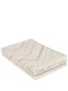 Missoni Light Beige Catullo Throw 130x190cm In Neutrals