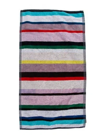 Pre-owned Missoni Linear Printed Hand Towel